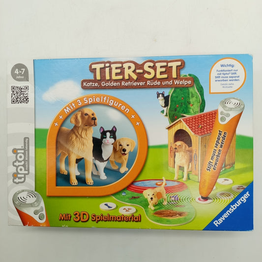 Ravensburger tiptoi Tier-Set Golden Retriever Lernspiel 00744