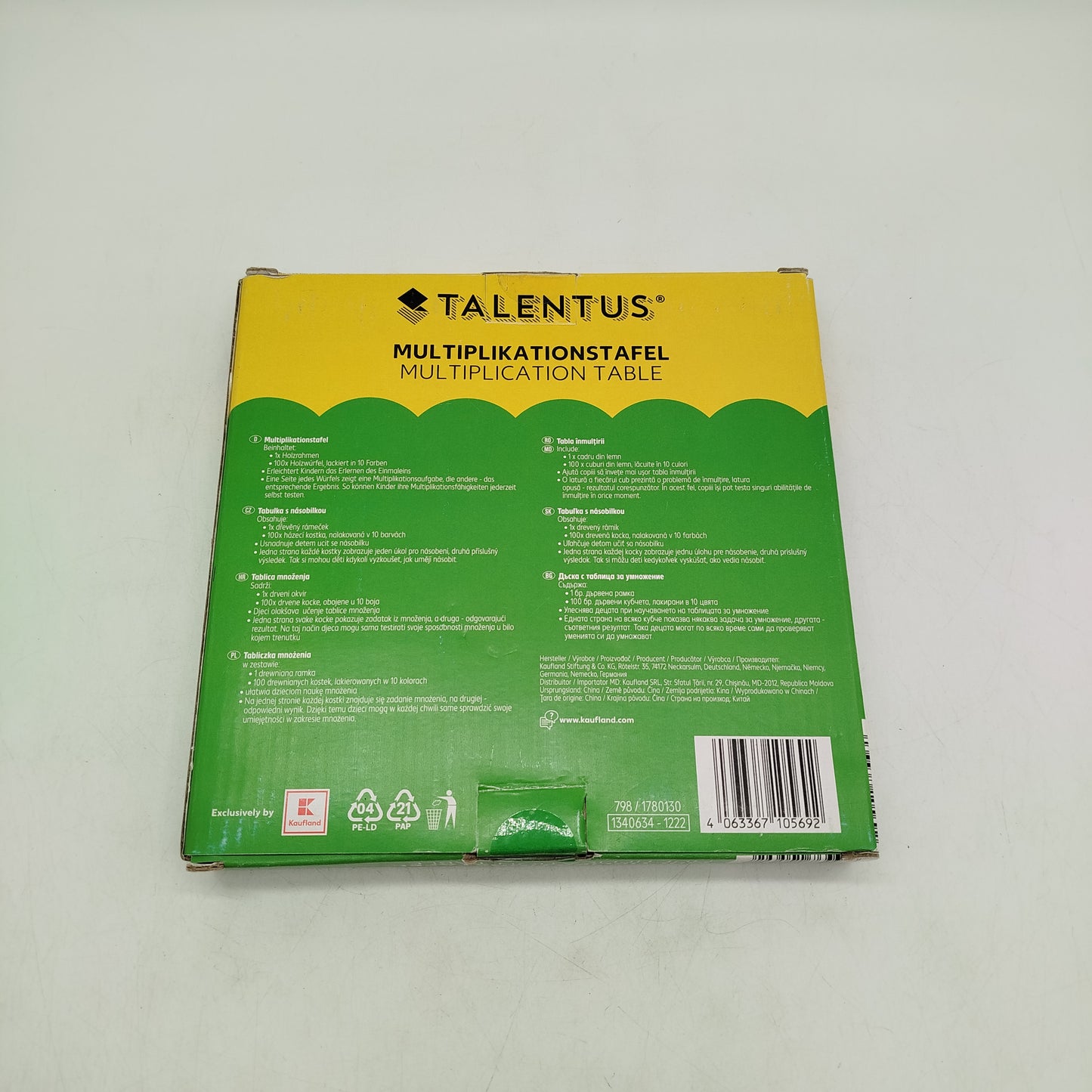 TALENTUS Multiplikationstafel Lernspiel, gebraucht, ab 6 7 8 Jahre | ✅ geprüft 