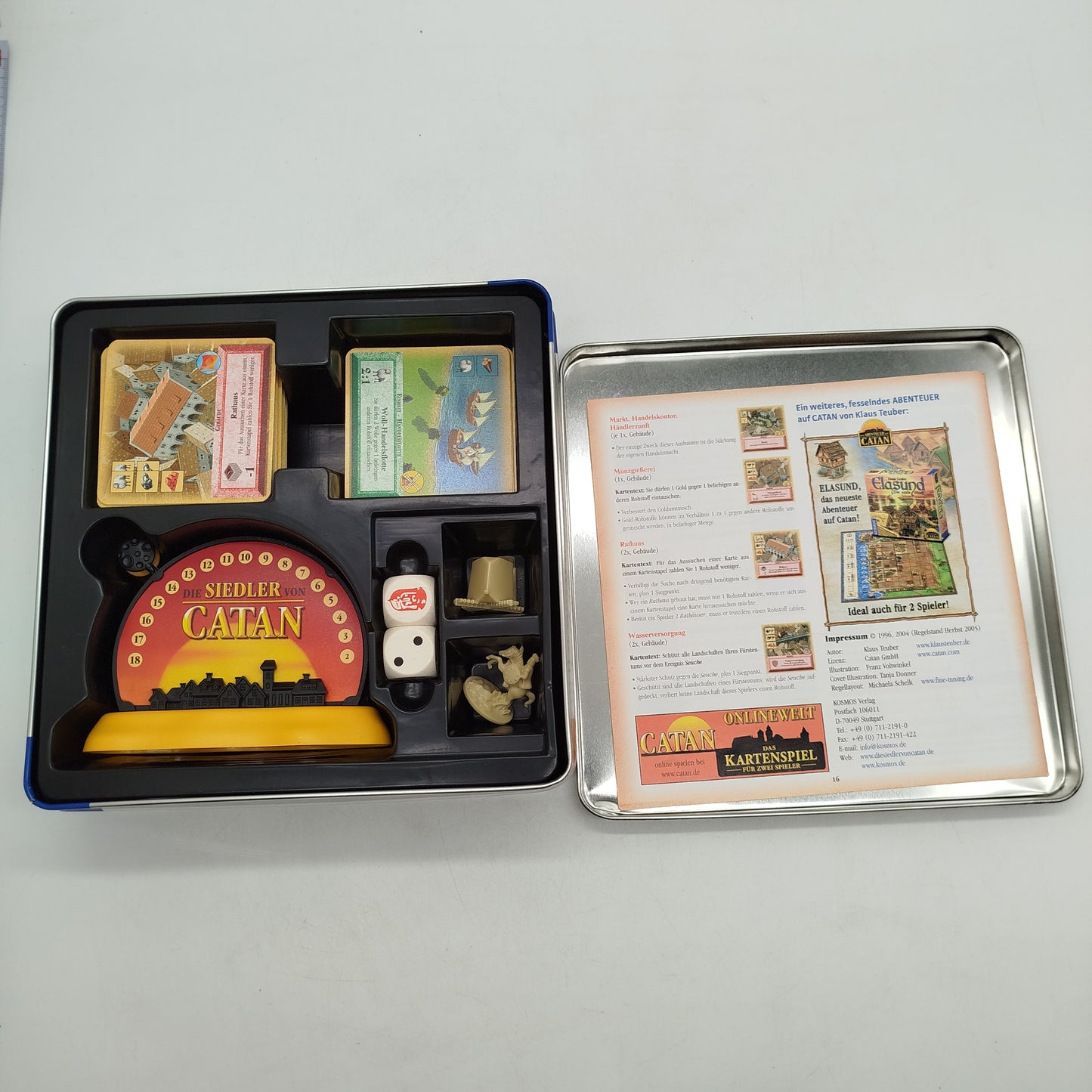 KOSMOS Die Siedler von Catan Kartenspiel Jubiläum 680053