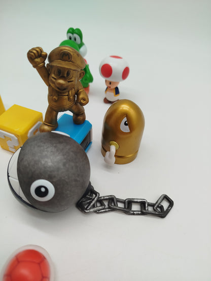 Super Mario Adventskalender Figuren Set von 20, sehr gut erhalten