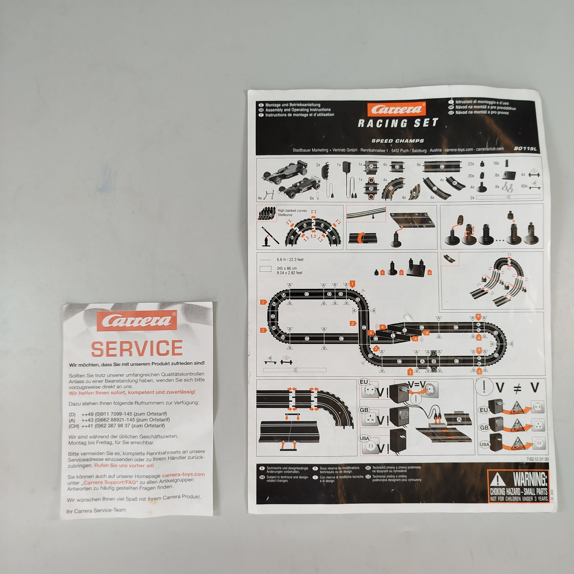 Carrera Carrera Speed Champs Rennbahn-Set