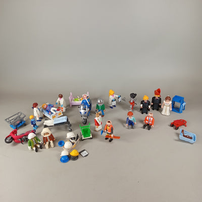 Playmobil Bundle Polizei & Krankenhaus & Mittelalter Figuren