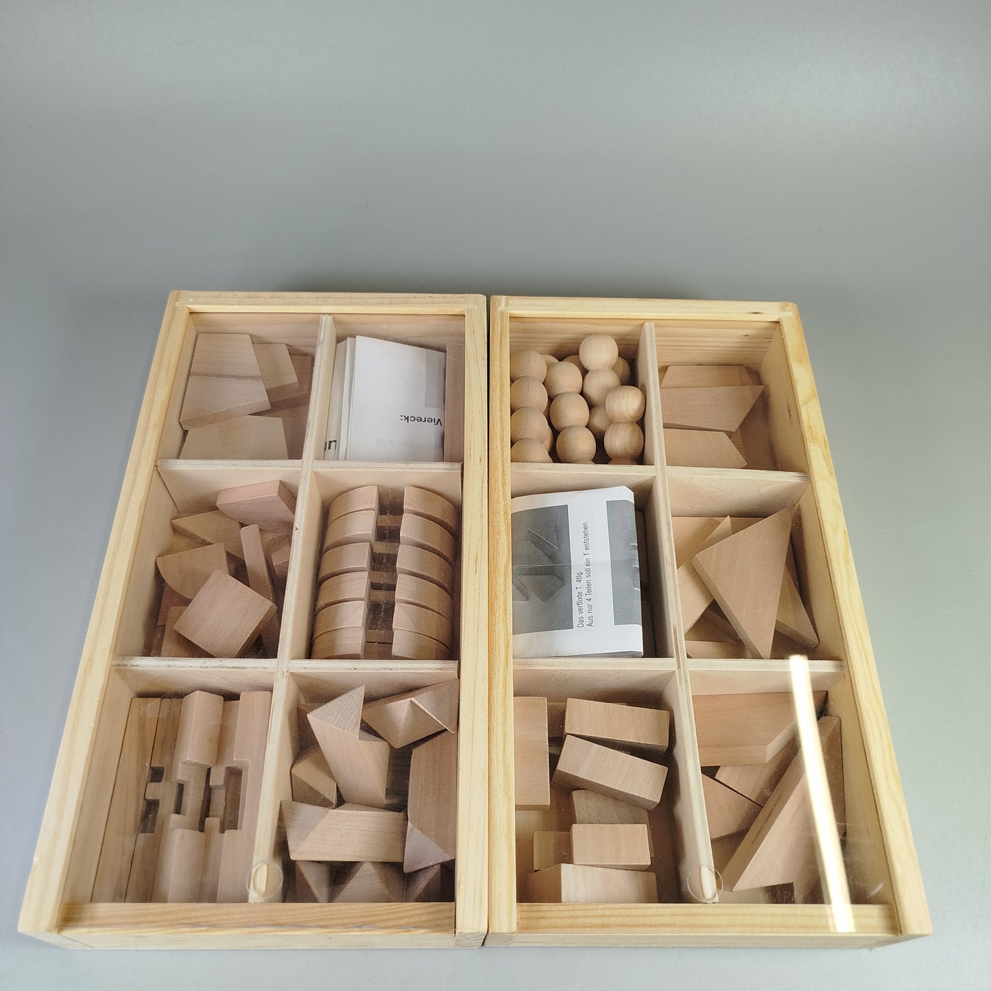 Holzspielzeug Set - Tangram Rätsel, OVP, wie neu