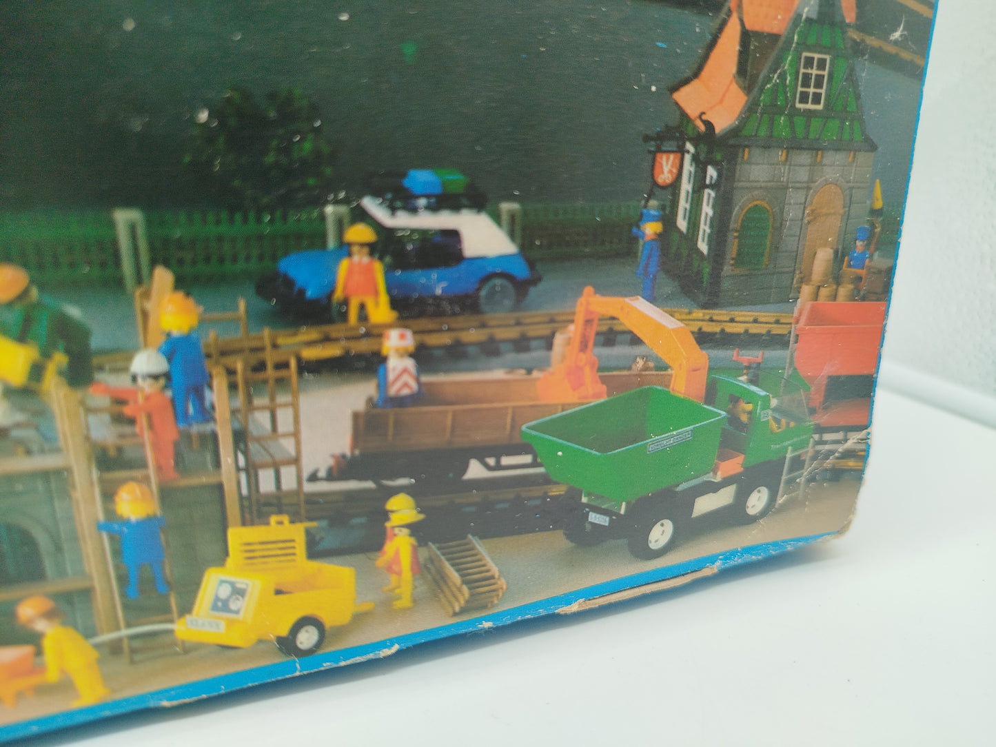 Vintage Playmobil Güterwaggon 4104 – Eisenbahn Zubehör, OVP
