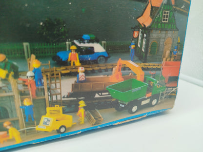 Vintage Playmobil Güterwaggon 4104 – Eisenbahn Zubehör, OVP