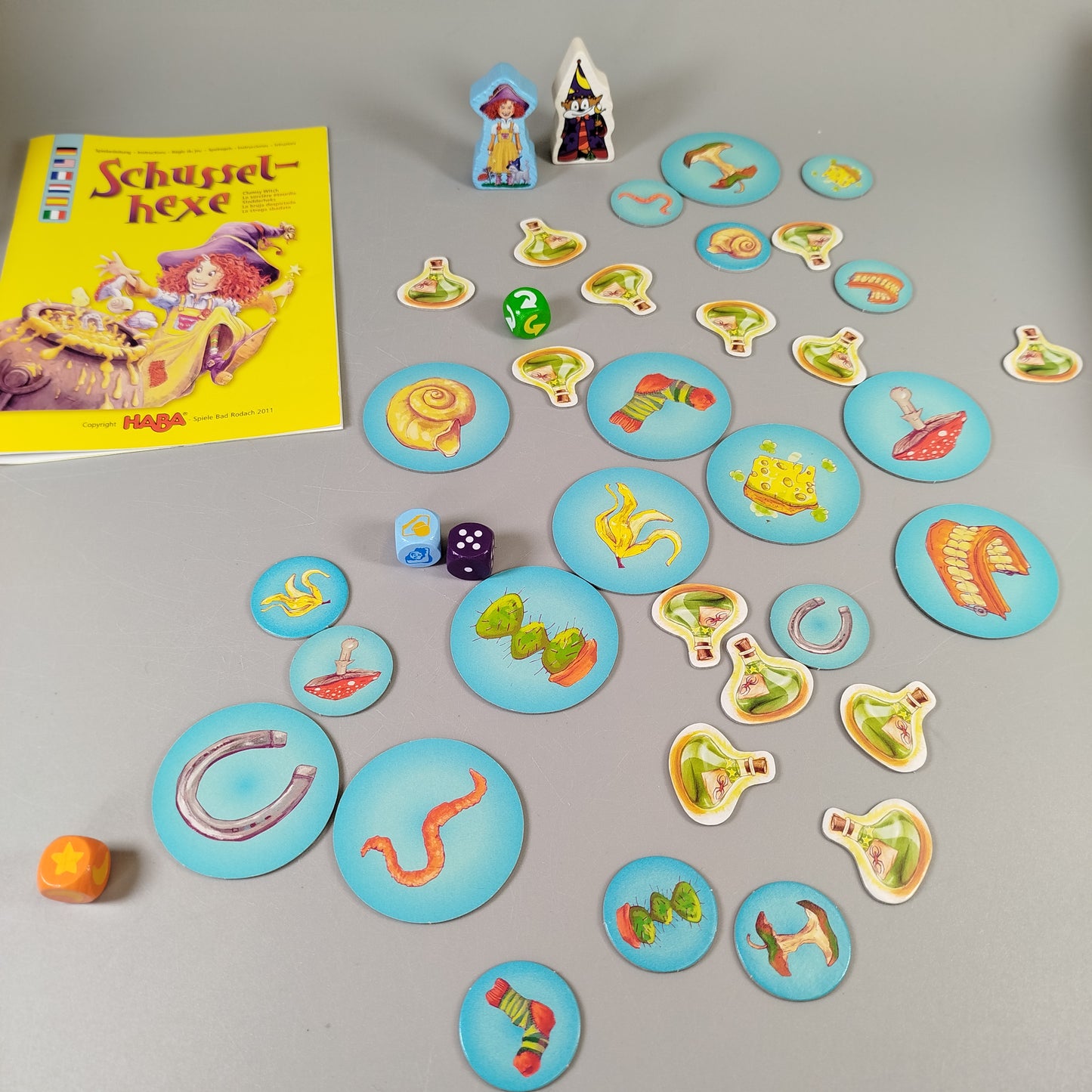 HABA Brettspiel - Schusselhexe