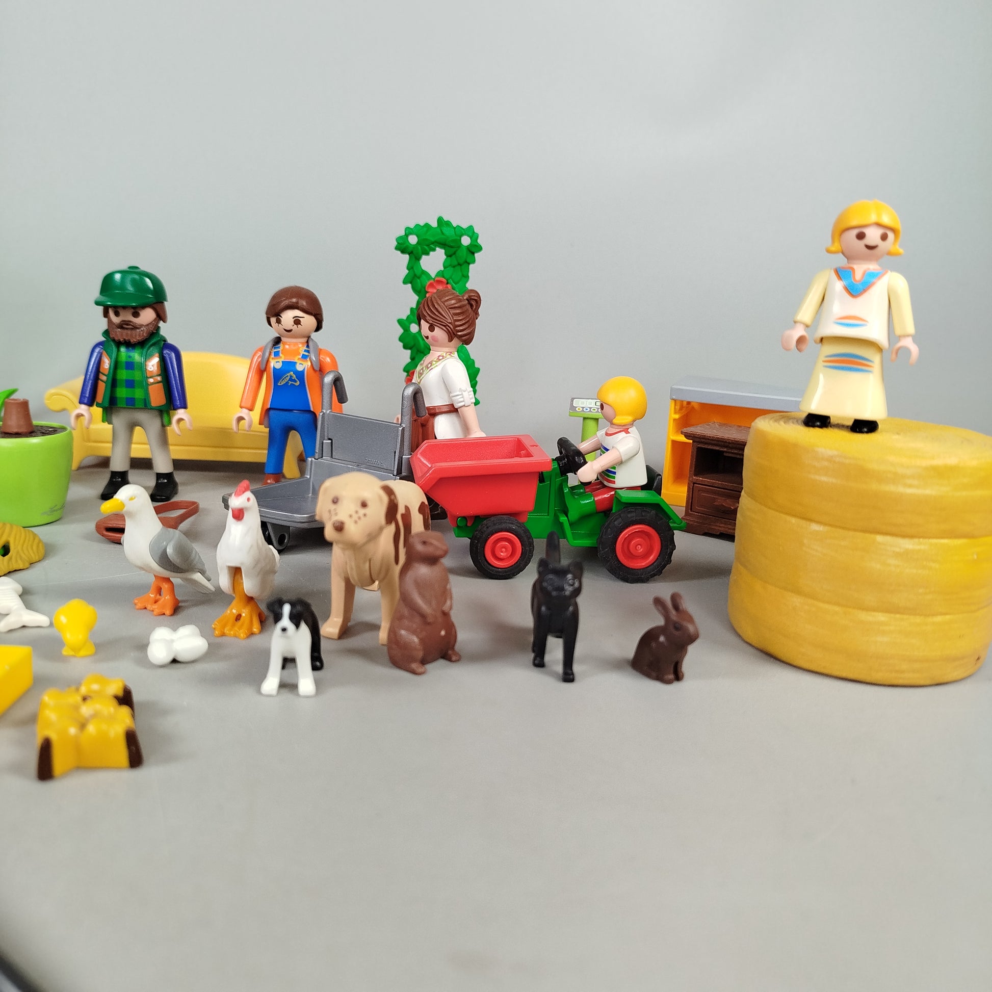 Playmobil Bauernhof Set – mit Figuren, Tieren & Traktor