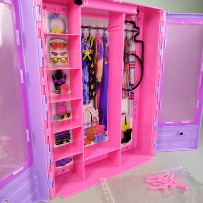 Mattel Barbie 👗💖 Aufbewahrungskoffer, gebraucht, ab 3 4 5 Jahre | ✅ geprüft 