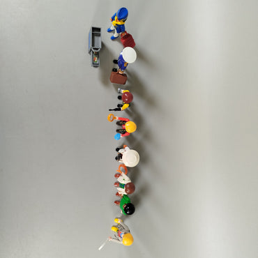 Playmobil Figuren Set von 8 Charakteren mit Zubehör