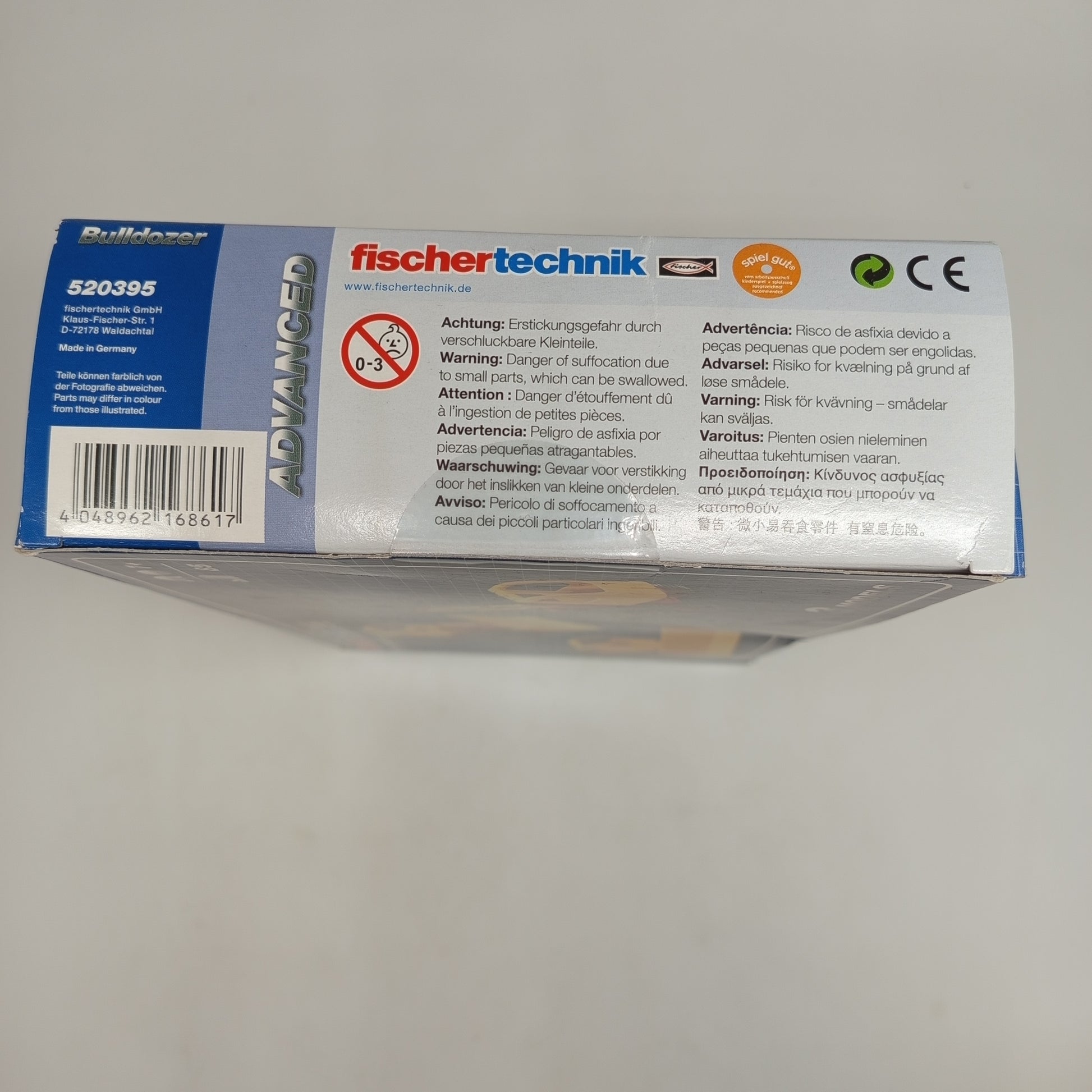 fischertechnik Advanced 520395 Konstruktionsset Bulldozer, OVP  