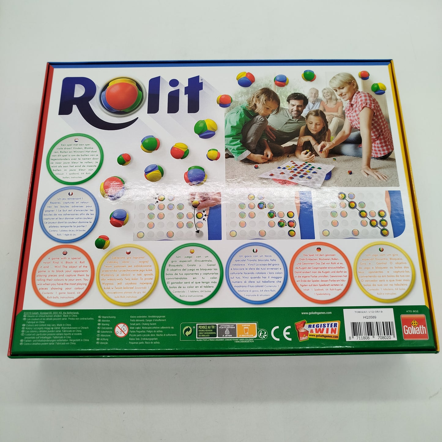 Goliath Bundle Rolit Strategiespiel, gebraucht, ab 6 7 8 Jahre | ✅ geprüft 