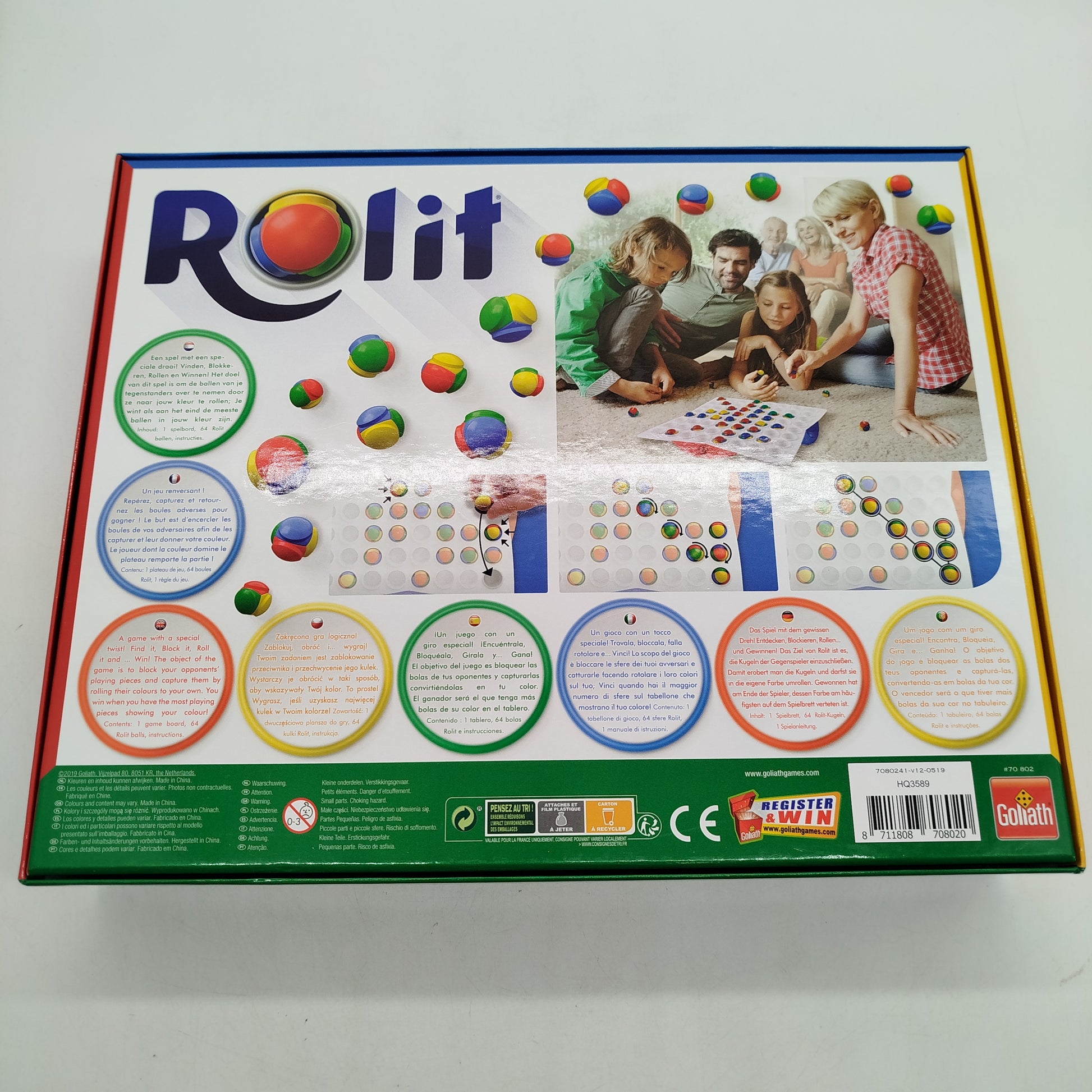 Goliath Bundle Rolit Strategiespiel, gebraucht, ab 6 7 8 Jahre | ✅ geprüft 
