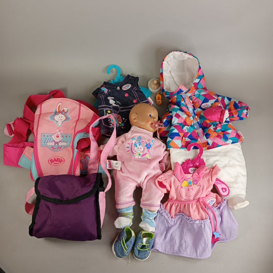 Baby Born Puppenset – Puppe mit Kleidung & Zubehör