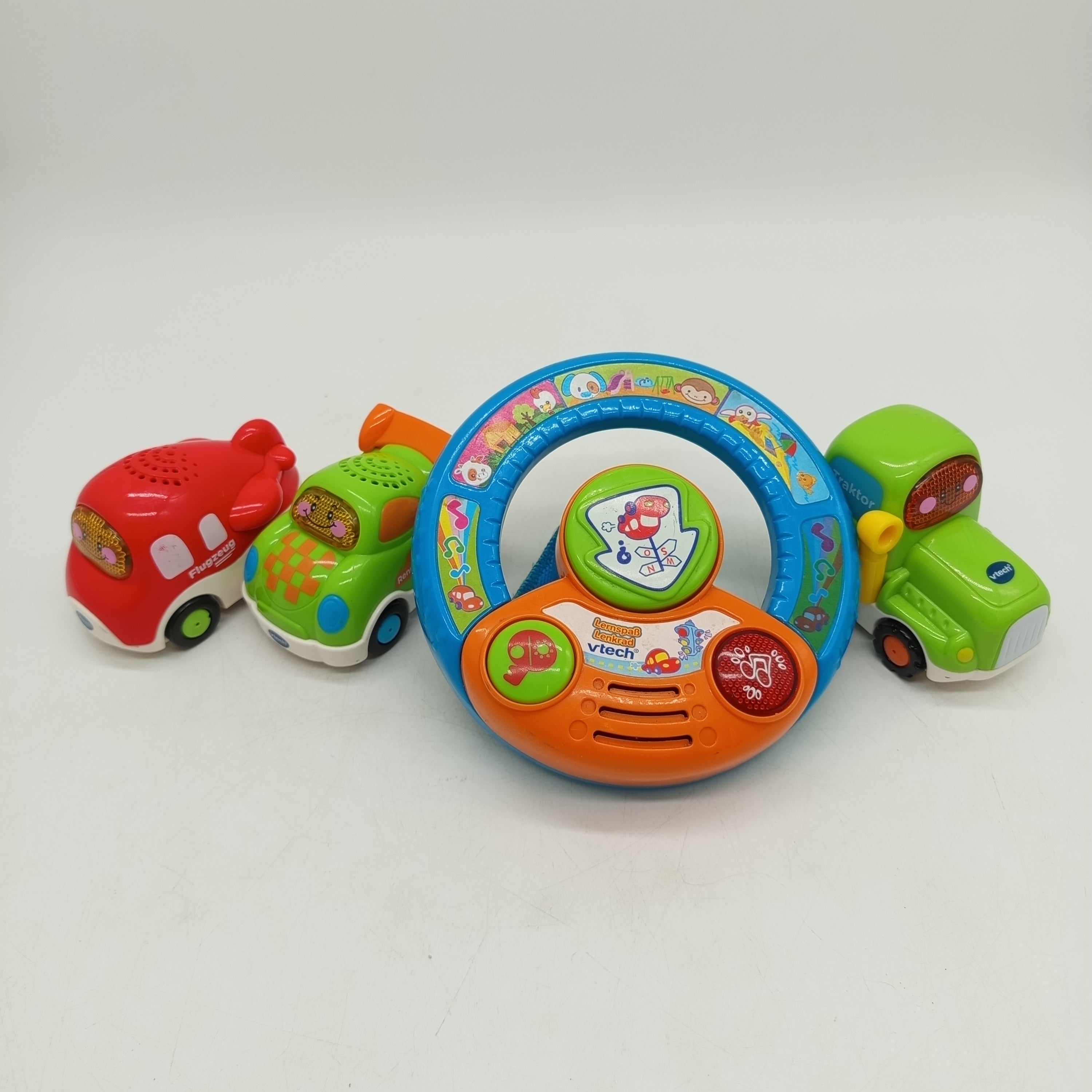 Vtech Bundle Lernspaß 4er Lenkrad Flugzeug, ab 1 2 3 Jahre | ✅ geprüft 