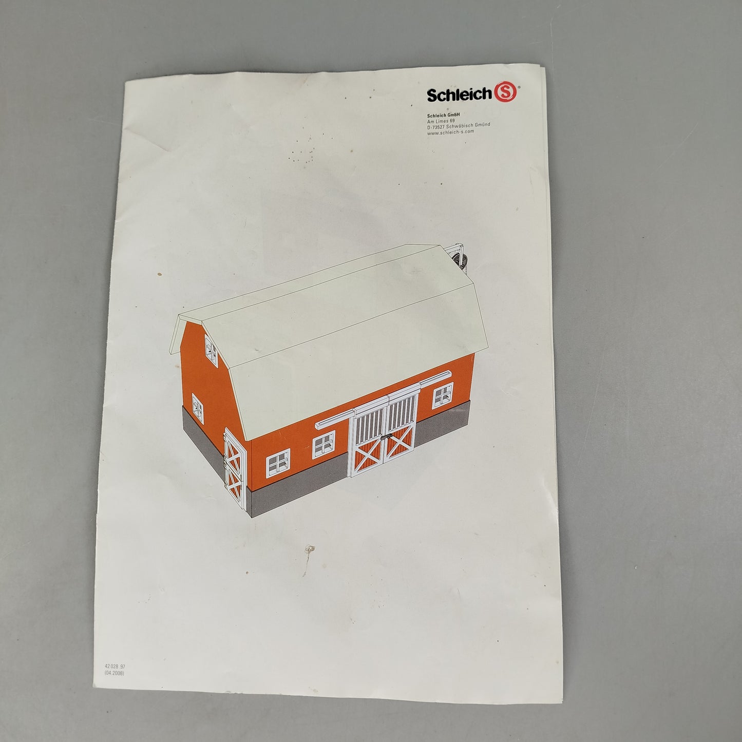 Schleich Bauernhof-Spielset Holz 42028, gebraucht, ab 3 Jahre 