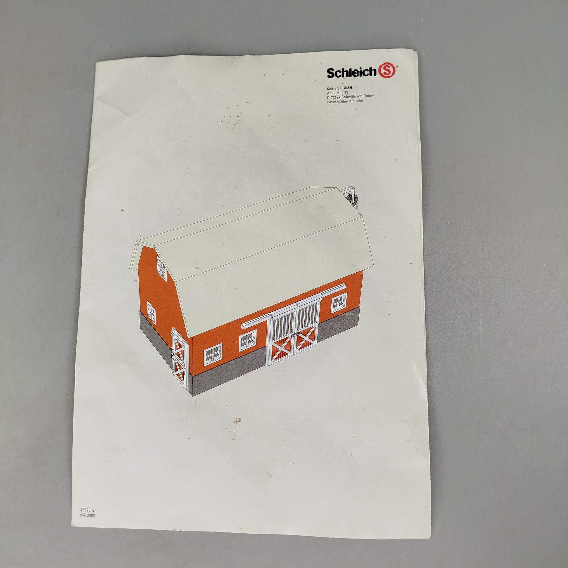 Schleich Bauernhof-Spielset Holz 42028, gebraucht, ab 3 Jahre 