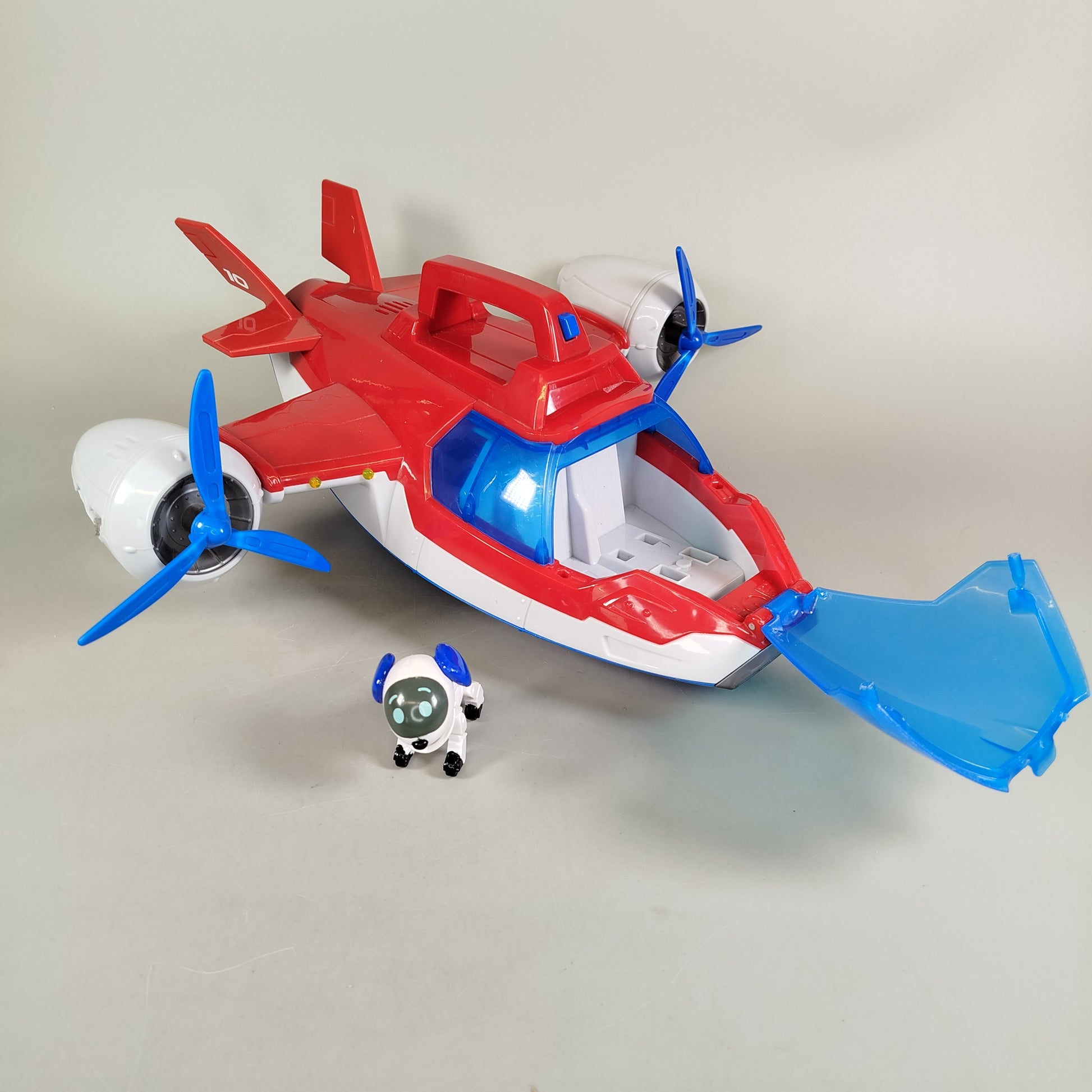 Raumfahrzeug-Spielzeug Set – mit Roboterhund & Klappfunktionen