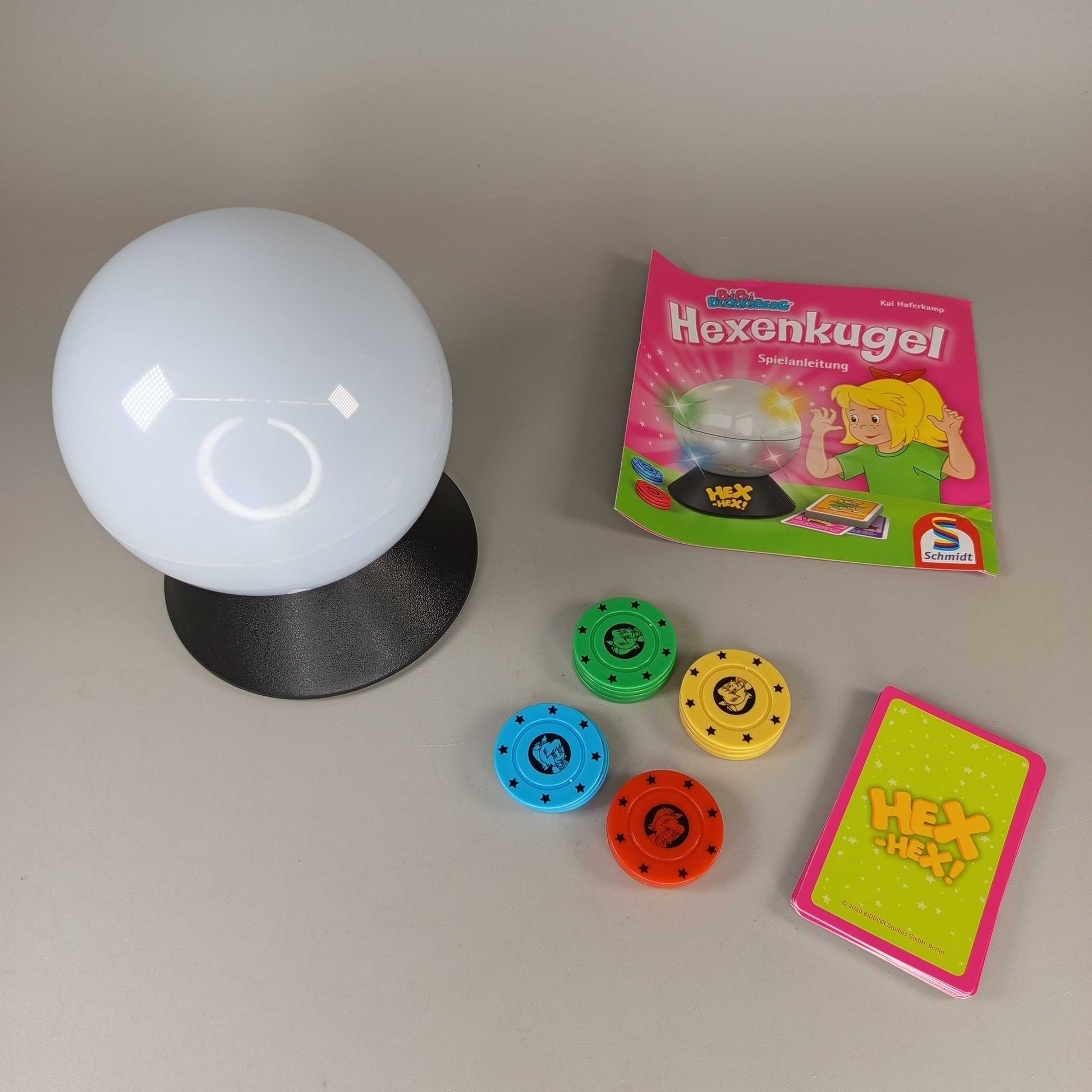Schmidt Spiele Bibi Blocksberg Brettspiel Hexenkugel, OVP, wie neu