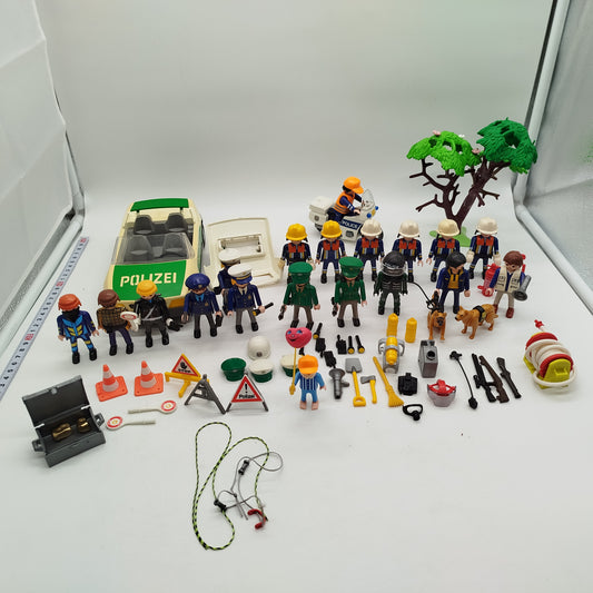 Playmobil Bundle Polizei Figuren & Auto Set von 29