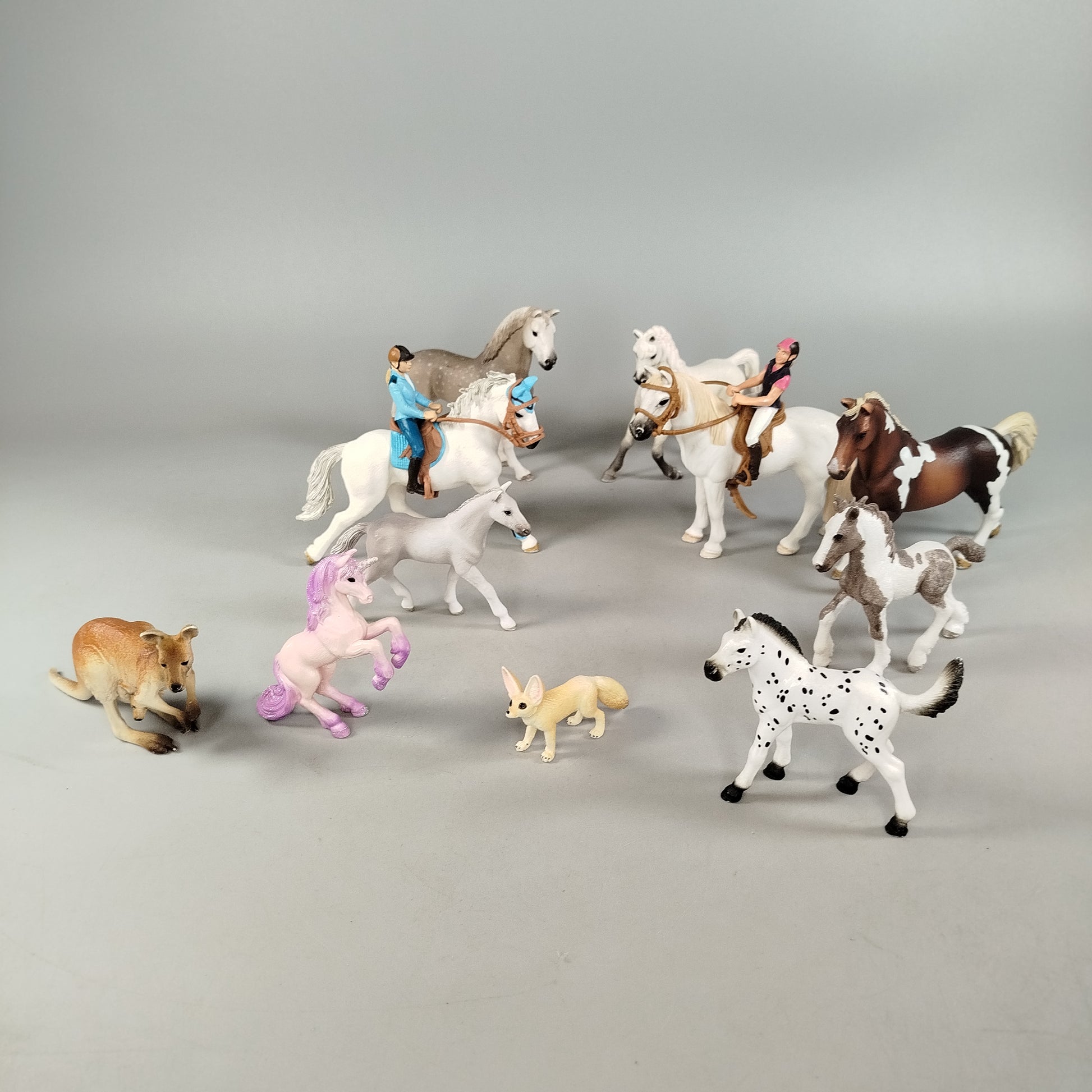 Schleich Bundle Reiterhof Set von 13 Tiere & Reiter ab 6 7 8 Jahre | ✅ geprüft 