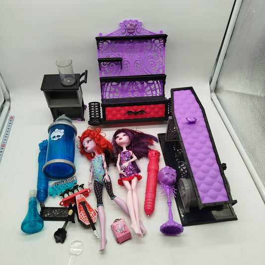Monster High Bundle Frankie & Draculaura 2x Puppen ab 6 7 8 Jahre | ✅ geprüft 