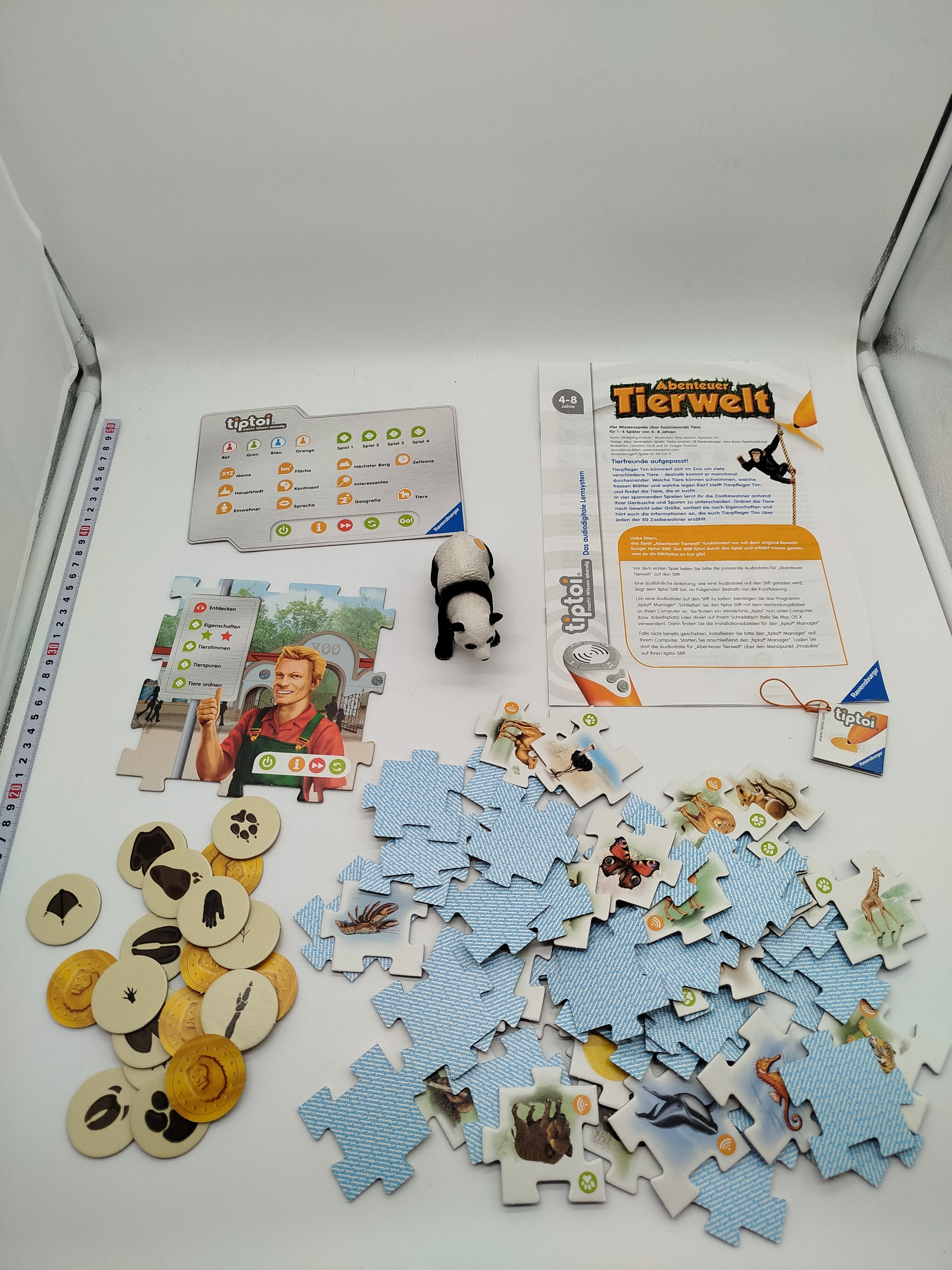 Ravensburger Tiptoi Abenteuer Tierwelt, Lernspiel, wie neu