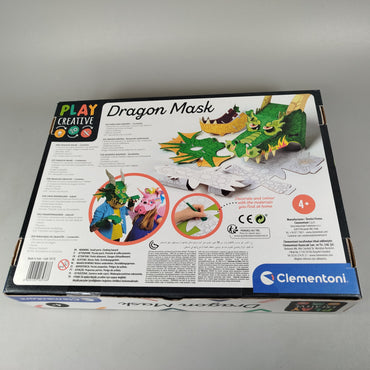 Clementoni Dragon Mask Bastelset, neu, ab 3 4 5 Jahre | ✅ geprüft 