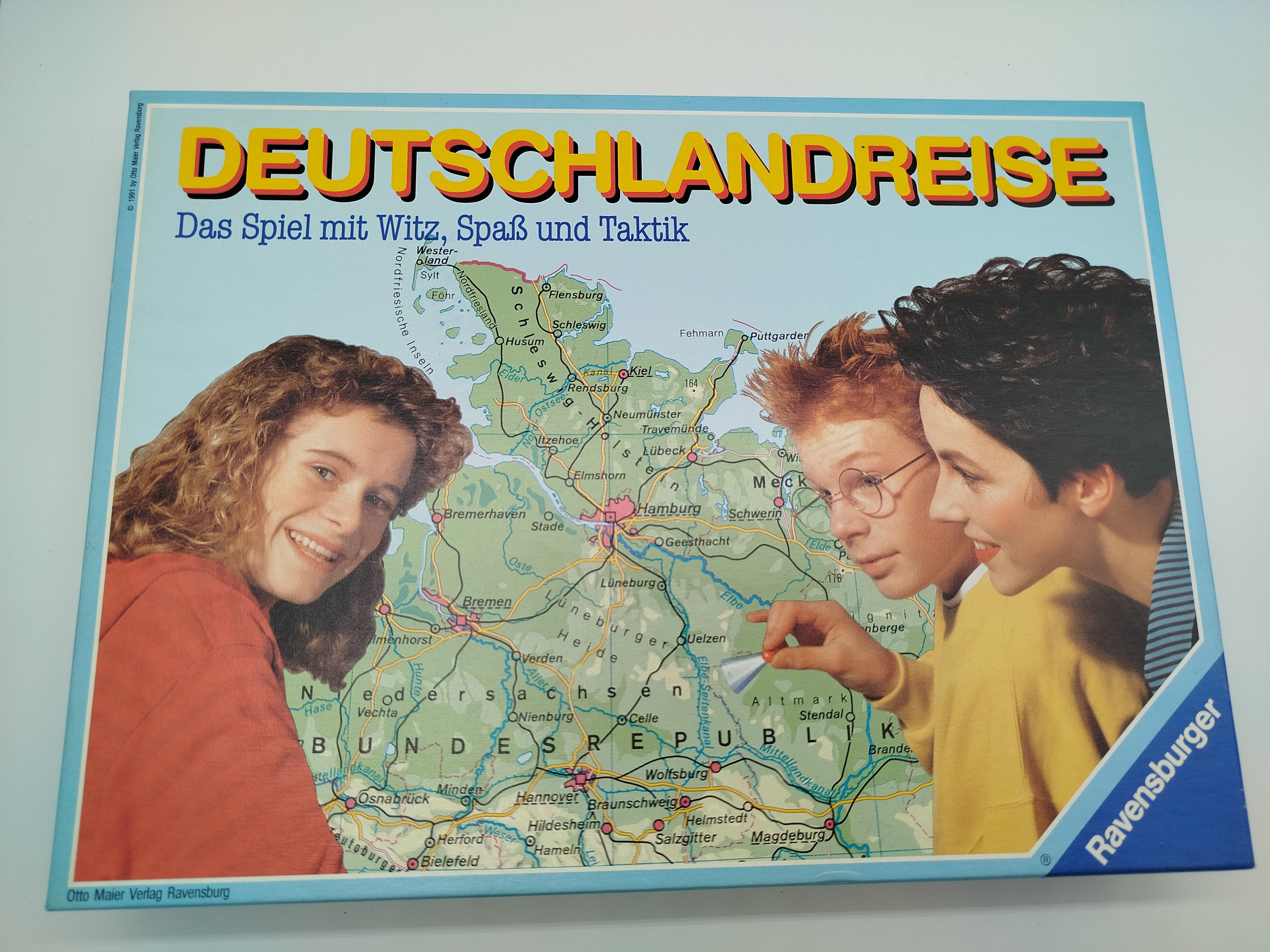 Ravensburger Brettspiel Deutschlandreise – Klassiker, OVP