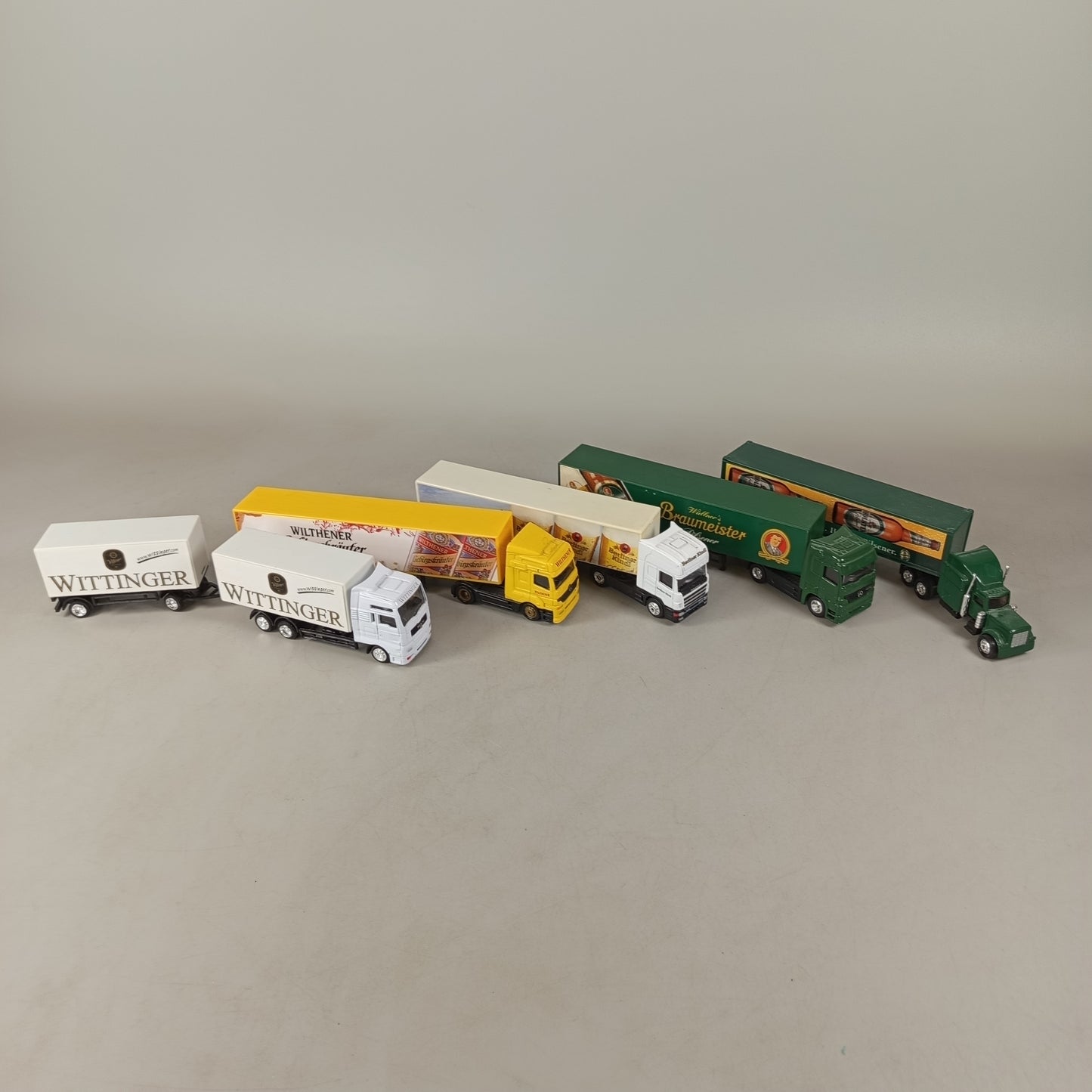 Bundle Brauerei LKW Trucks Werbemodelle Sammler