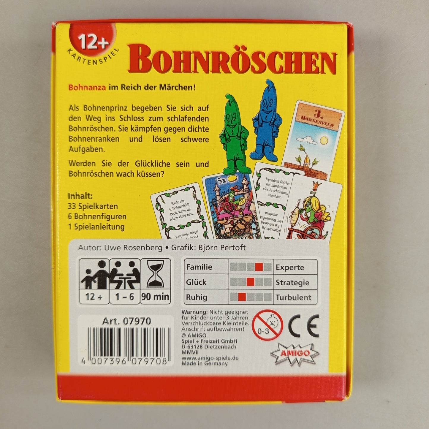 AMIGO Bohnanza Erweiterung – Bohnröschen Kartenspiel