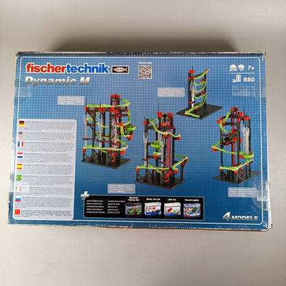 fischertechnik Kugelbahn-Baukasten Dynamic M, gebraucht, ab 6 Jahre 