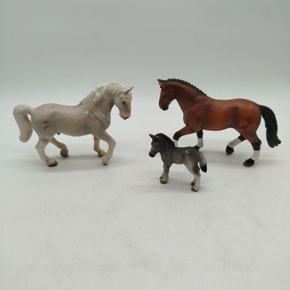 Schleich Bundle Pferde 5x Pferde Figuren