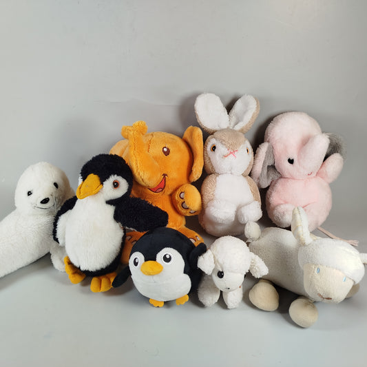  Stofftiere- Tiere - Set aus 10