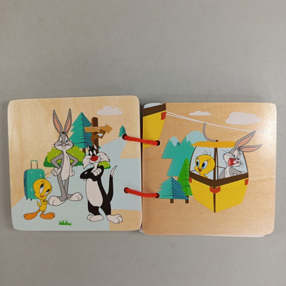Looney Tunes Holzspielzeug Set, wie neu, ab 3 4 5 Jahre | ✅ geprüft 