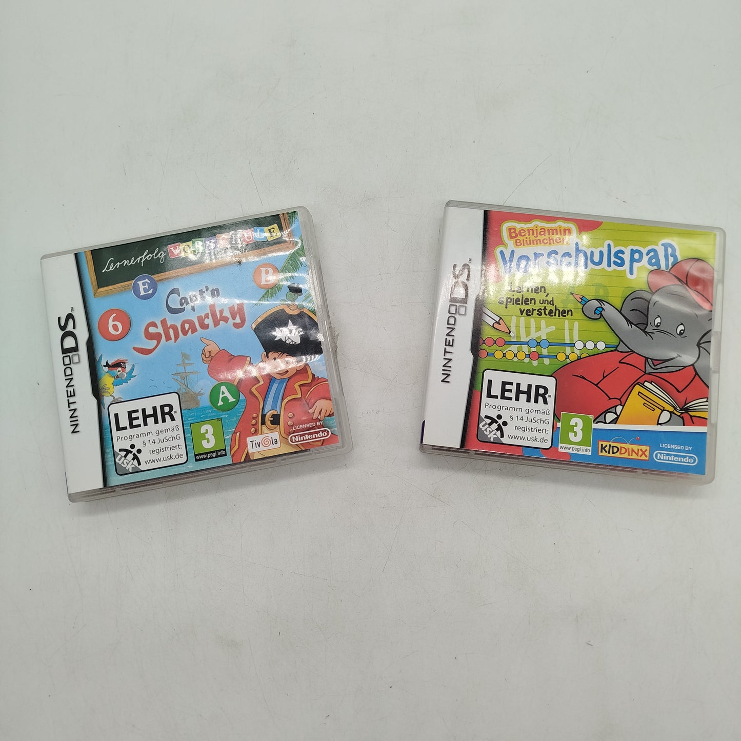 Nintendo Bundle DS Benjamin & Sharky 2 Lernspiele