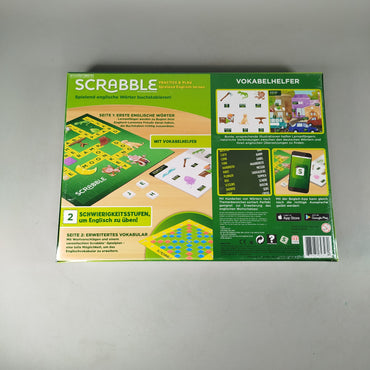Mattel Scrabble Practice & Play FTG51 Brettspiel Neu