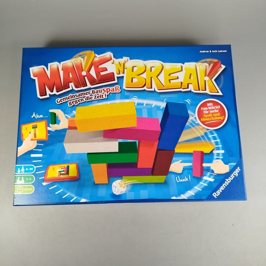 Ravensburger Make 'n' Break Brettspiel, Neuwertig