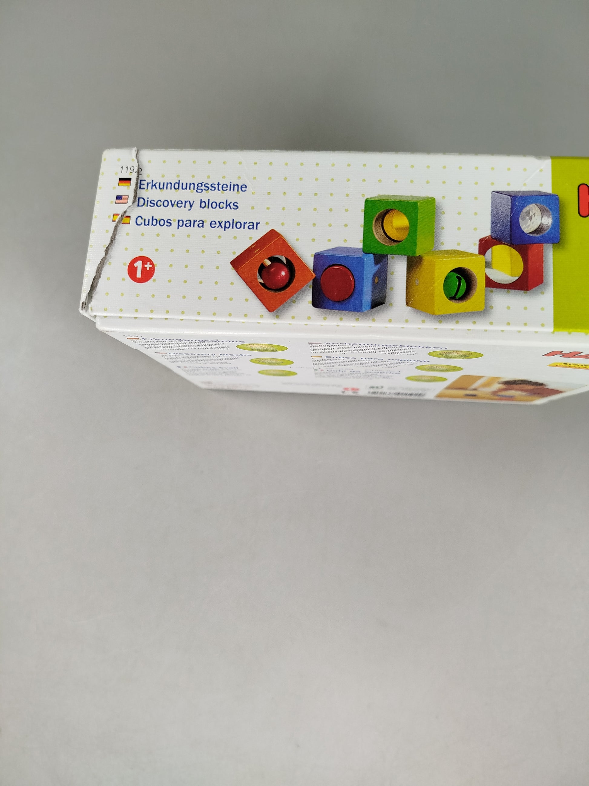 HABA Erkundungssteine Set von 6 Würfeln – Motorik & Sinnesförderung