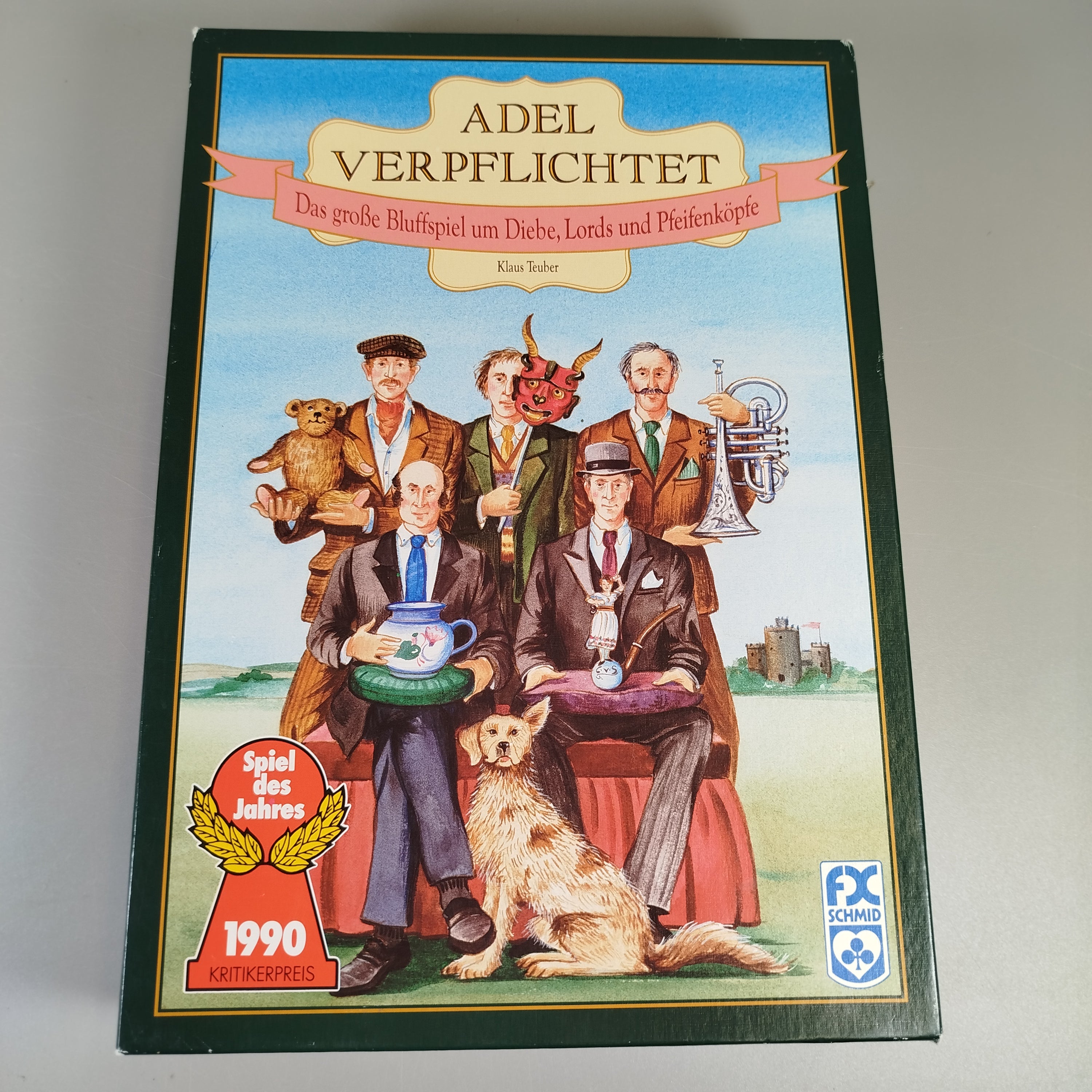 Gesellschaftsspiel Adel Verpflichtet – Strategie, Spiel des Jahres