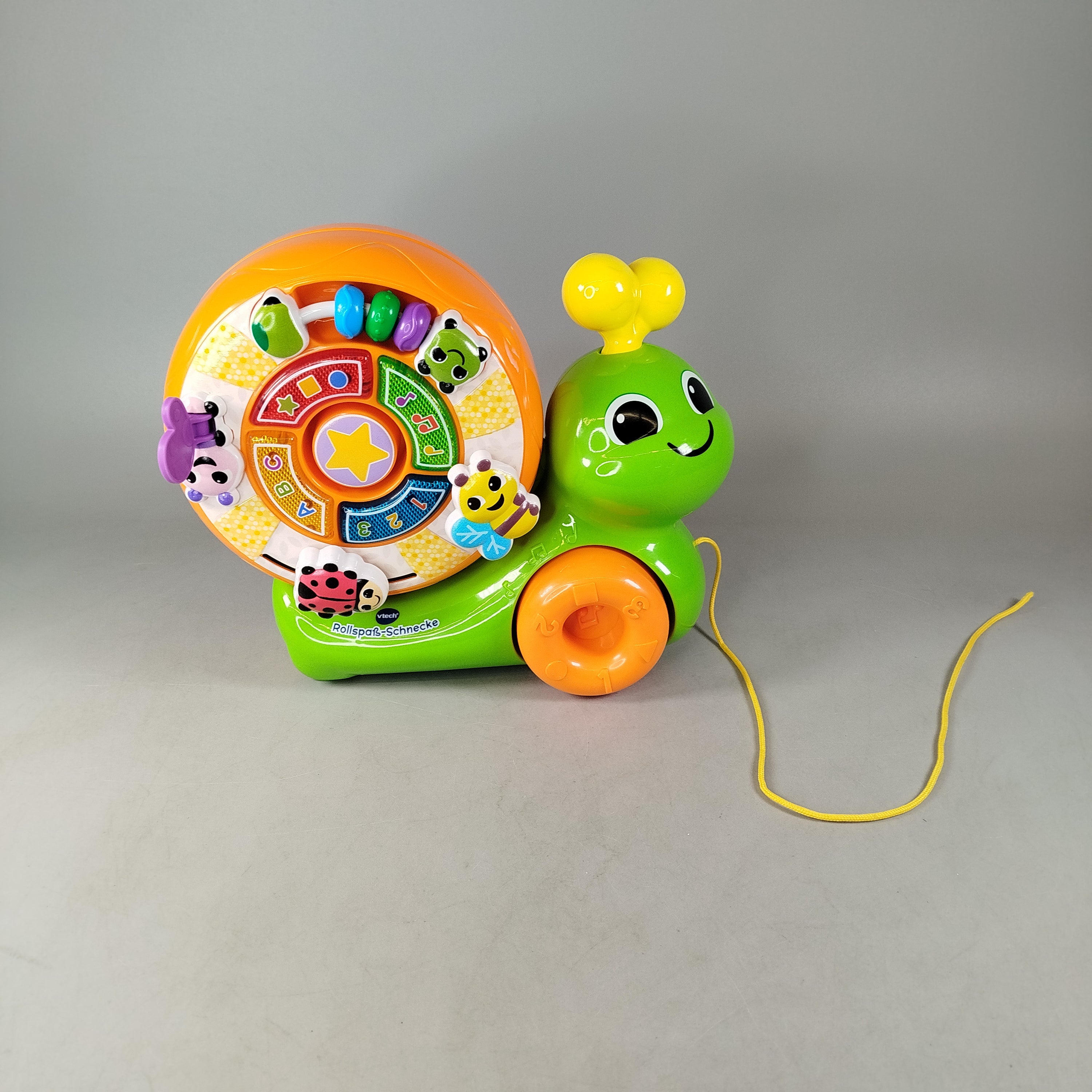 VTech Rollspaß-Schnecke 80-572204 Lernspiel, gebraucht, ab 1 Jahr 