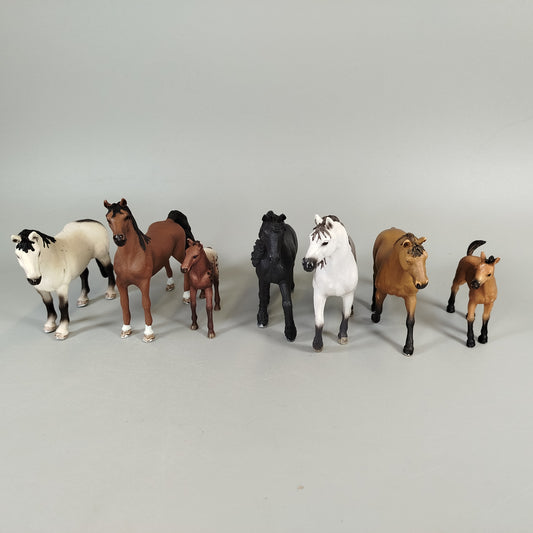 Schleich Pferde Figuren – Set von 7
