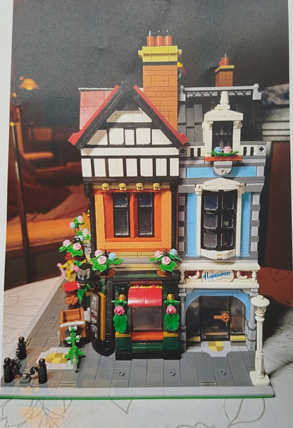 Bauset Haus mit Figuren