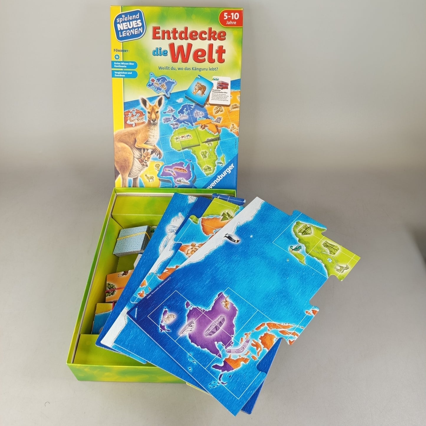 Ravensburger Entdecke die Welt 24990 Lernspiel Weltkarte