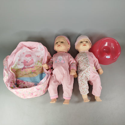 BABY born Bundle Baby Annabell Set von 2 Puppen ab 3 4 5 Jahre | ✅ geprüft 