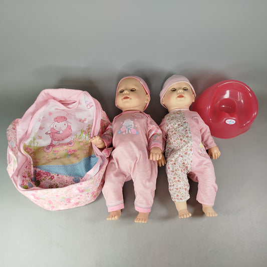 BABY born Bundle Baby Annabell Set von 2 Puppen ab 3 4 5 Jahre | ✅ geprüft 