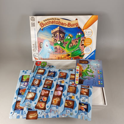 Ravensburger tiptoi Schatzsuche Buchstaben-Burg Lernspiel