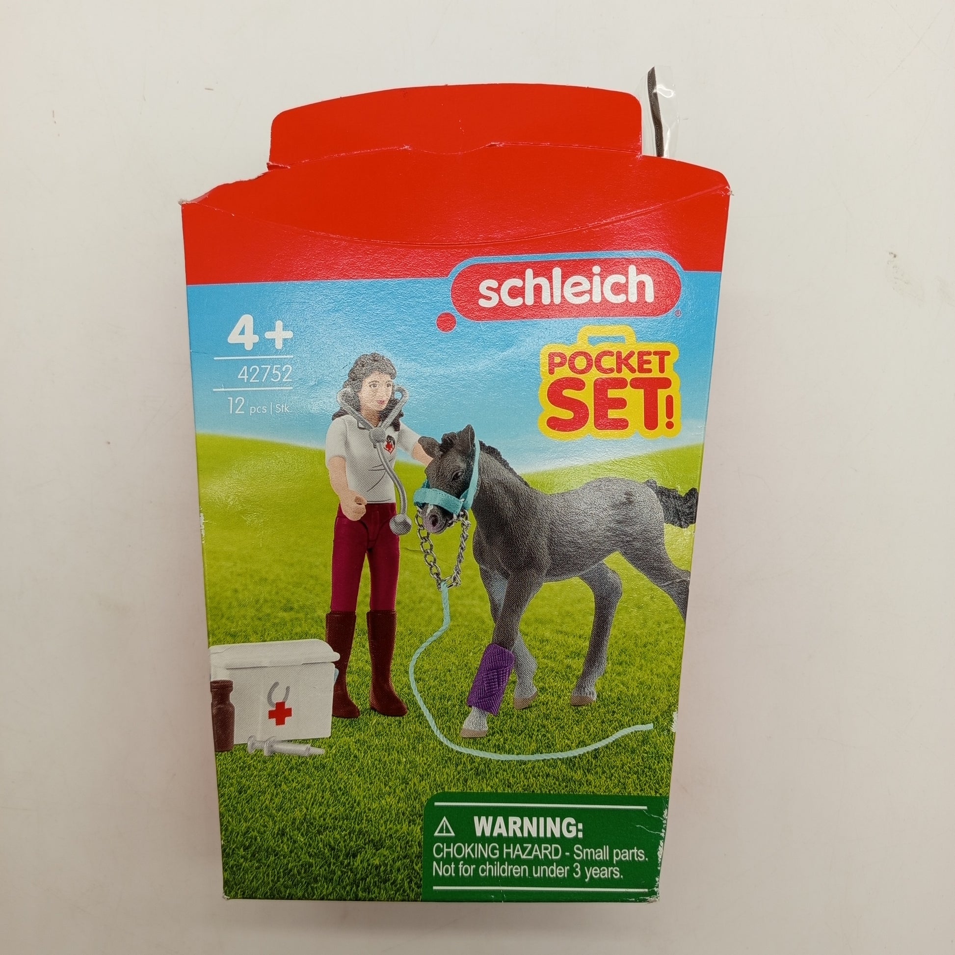 Schleich Tierärztin & Fohlen 42752 – Pocket Set, OVP