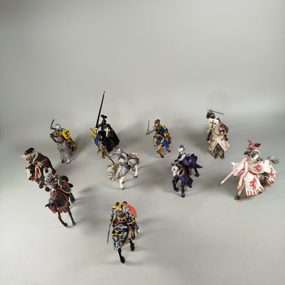 Schleich Bundle Ritter 10x Ritterfiguren & Pferde ab 3 4 5 Jahre | ✅ geprüft 
