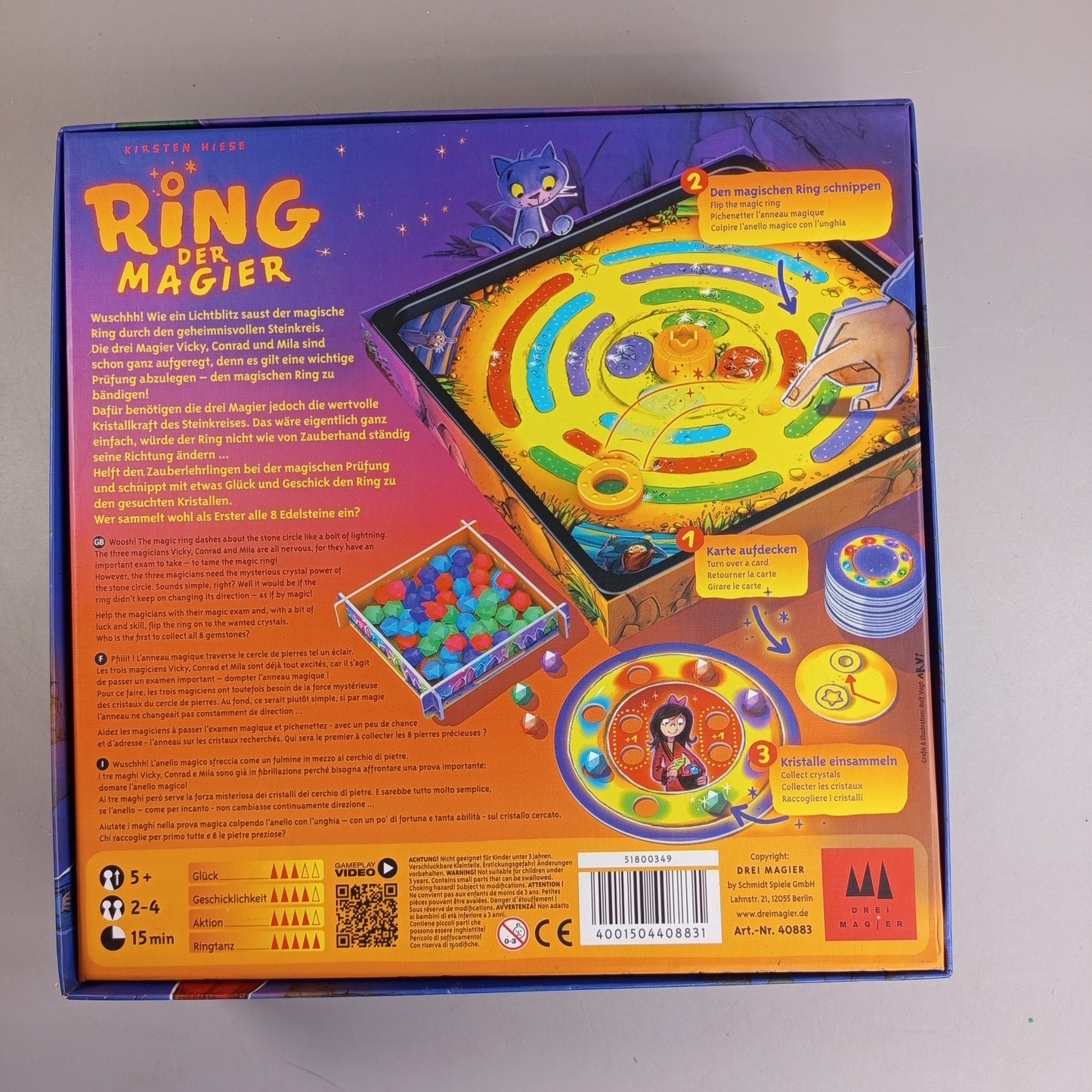 Drei Magier Spiele Brettspiel – Ring der Magier, OVP