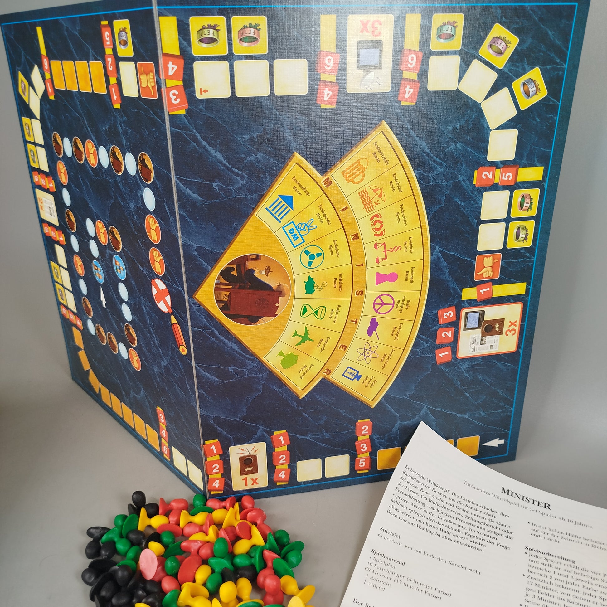 TM Spiele Minister 🤔🔍 Brettspiel, neuwertig, ab 10 11 12 Jahre | ✅ geprüft 